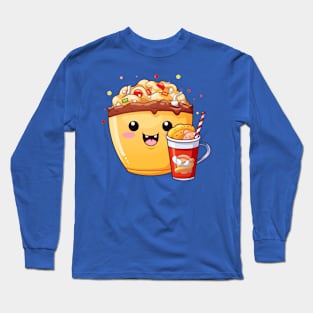 Kawaii  junk food T-Shirt cute  funny Long Sleeve T-Shirt